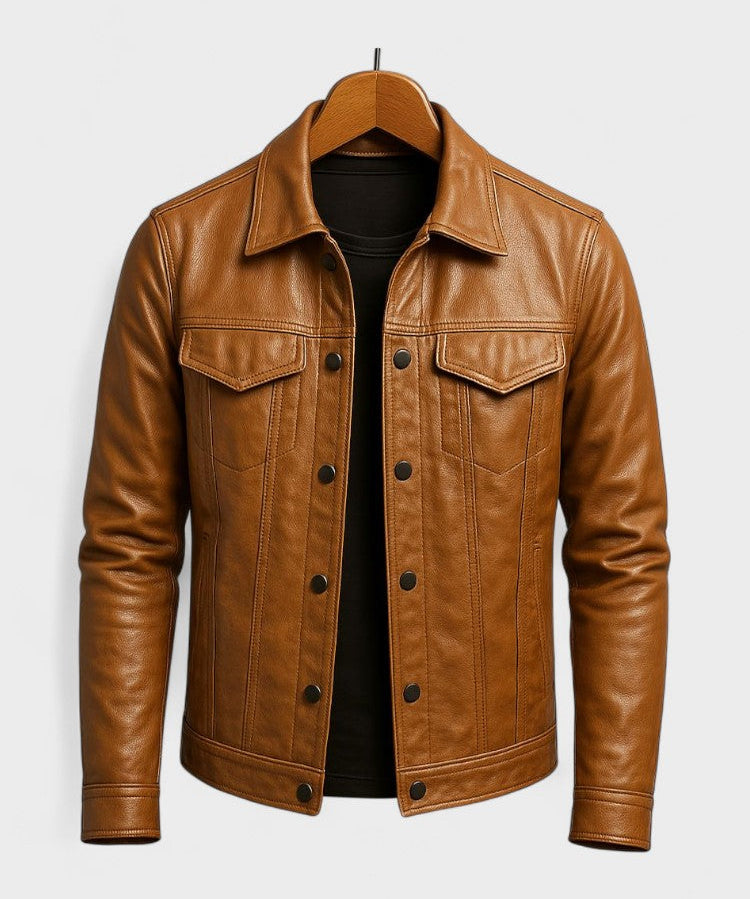 Ulrik™ | Premium Moto-læderjakke